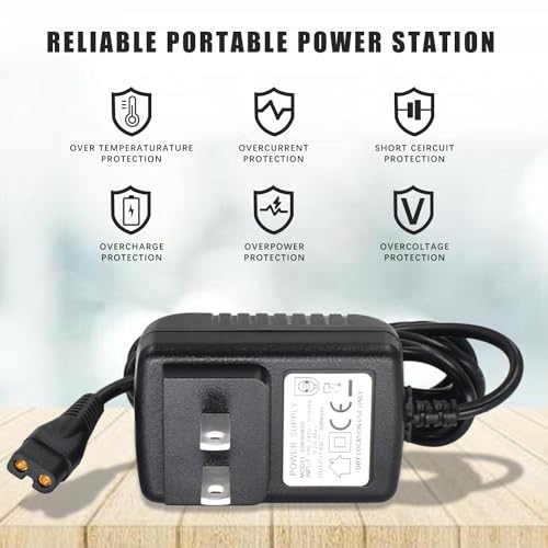 BOEEA Replacment Charger for BaByliss PRO Trimmer, 4.5V Power Adapter Compatible with BaByliss Hair Clippers Model PRO FX870 FX788 FX787 FXSSM FX820 FX726 FX825 Shaver Charging Cord - Image 3