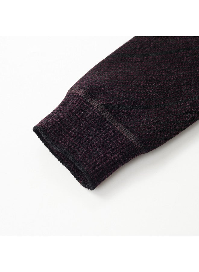 Fapai Business Casual Comfortable Versatile Warm Fleece Sweater Knitwear - Image 4