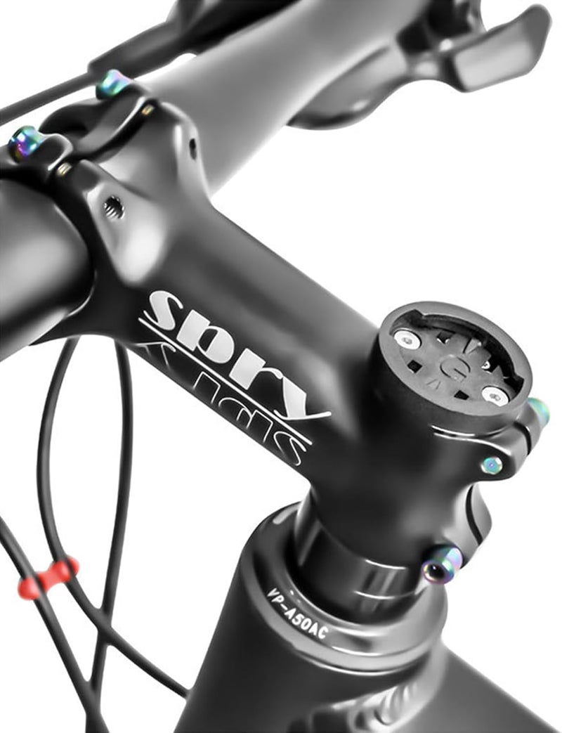 KMRDND Bicycle Stem Cap Computer Mount for Garmin Edge Series with 2 Adapters - Image 4