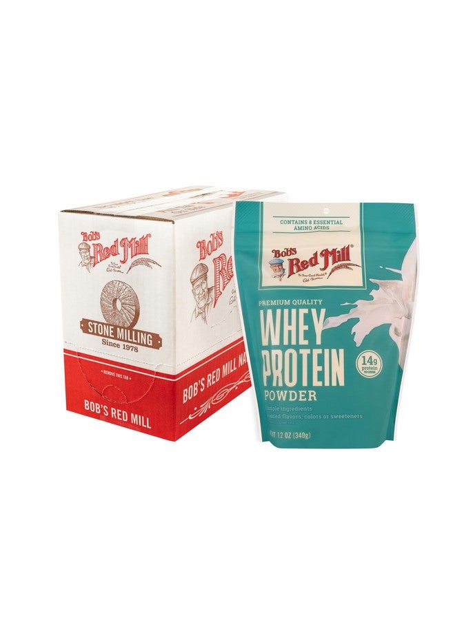 Bob's Red Mill Whey Protein Concentrate, 12oz (Pack of 4) - Keto Friendly, Kosher - Image 1