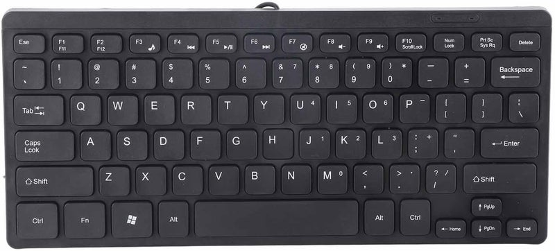 Mini Keyboard, Compact Design with Space Saving USB Cable and 3.6 Feet Extra Long Cable for Laptop PC - Image 5
