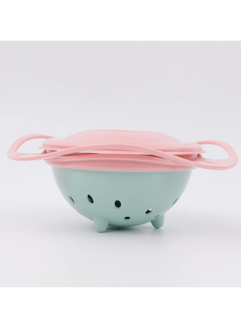 أوريتي وعاء 360 درجه دوران انسكاب مقاومة وعاء جيروسكوبي مع غطاء - Image 1