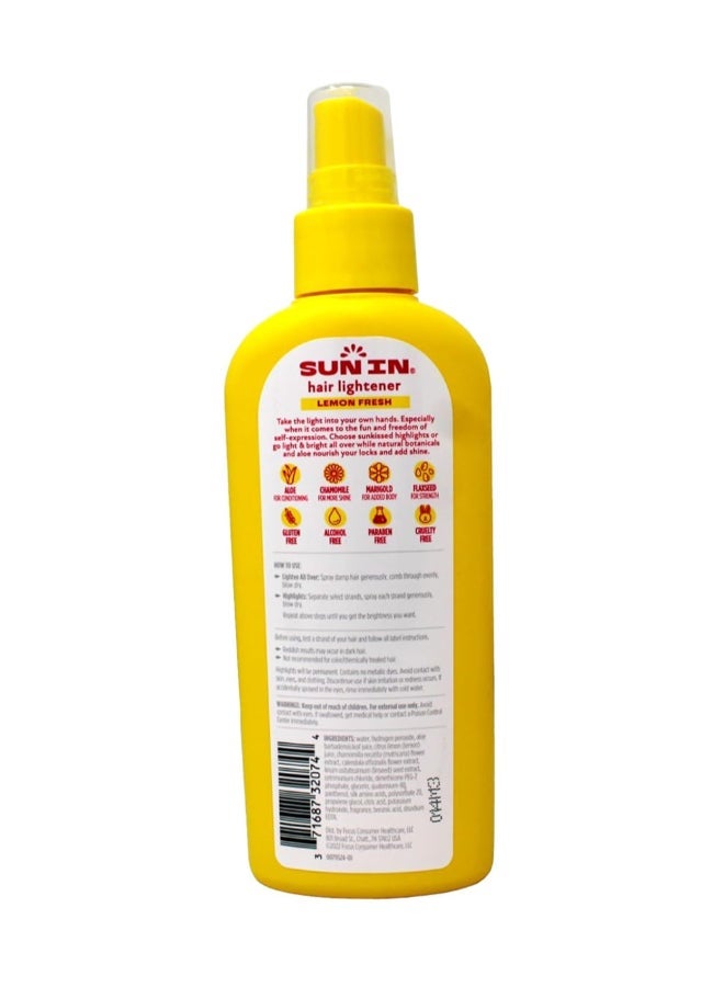 Sun In Hair Lightener Spray Lemon Fresh 138ml - Image 3