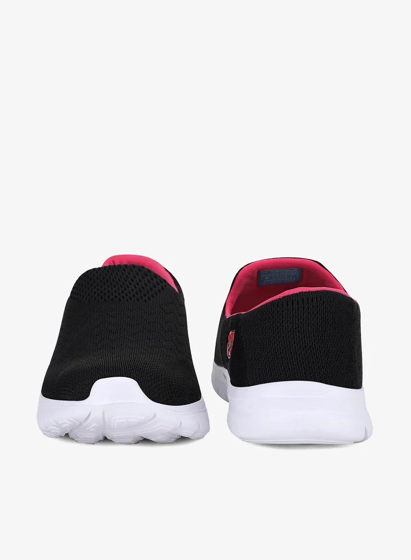 CAMPUS Blk/Rani Women's Low-Top Slip-on Shoes - Lightweight, Minimalist Designed for Elegance for Women | Best Price UAE