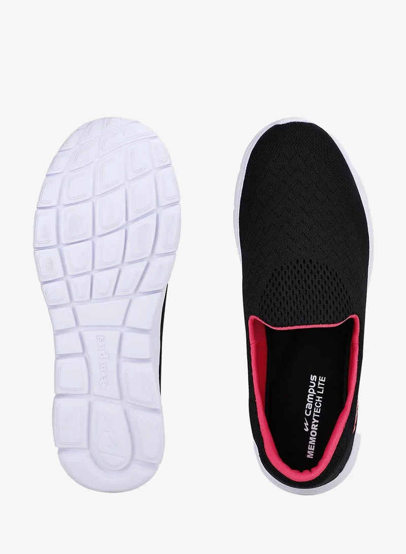 CAMPUS Blk/Rani Women's Low-Top Slip-on Shoes - Lightweight, Minimalist Designed for Elegance for Women | Best Price UAE