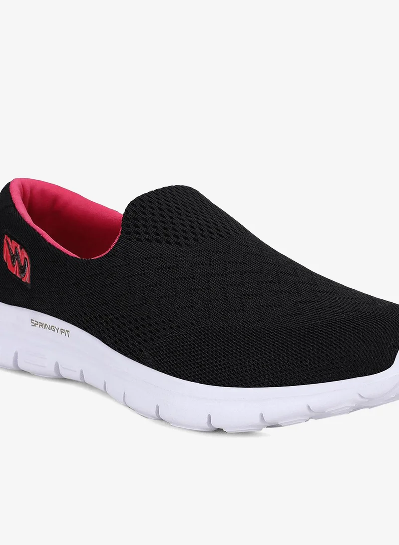 CAMPUS Blk/Rani Women's Low-Top Slip-on Shoes - Lightweight, Minimalist Designed for Elegance for Women | Best Price UAE