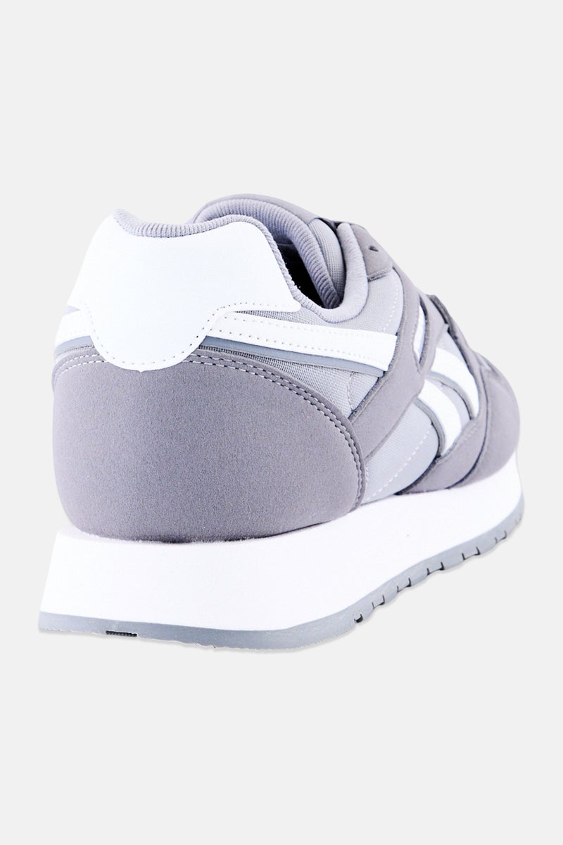 Reebok Men Prime Event Lace Up Running Shoes, Grey - Image 3