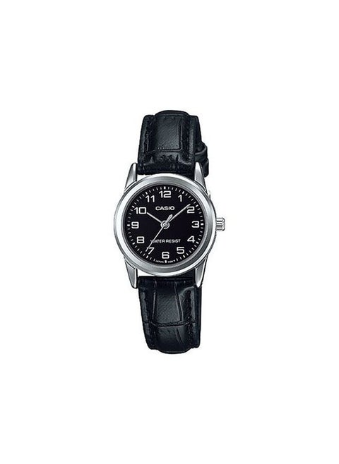 Leather Analog Watch LTP-V001L-1BUDF