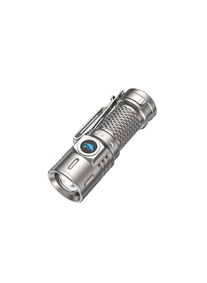 Smiling Shark Sd-5377 Mini Flashlight Rechargeable High Brightness Outdoor Mountaineering Long-range Portable Lighting Lamp