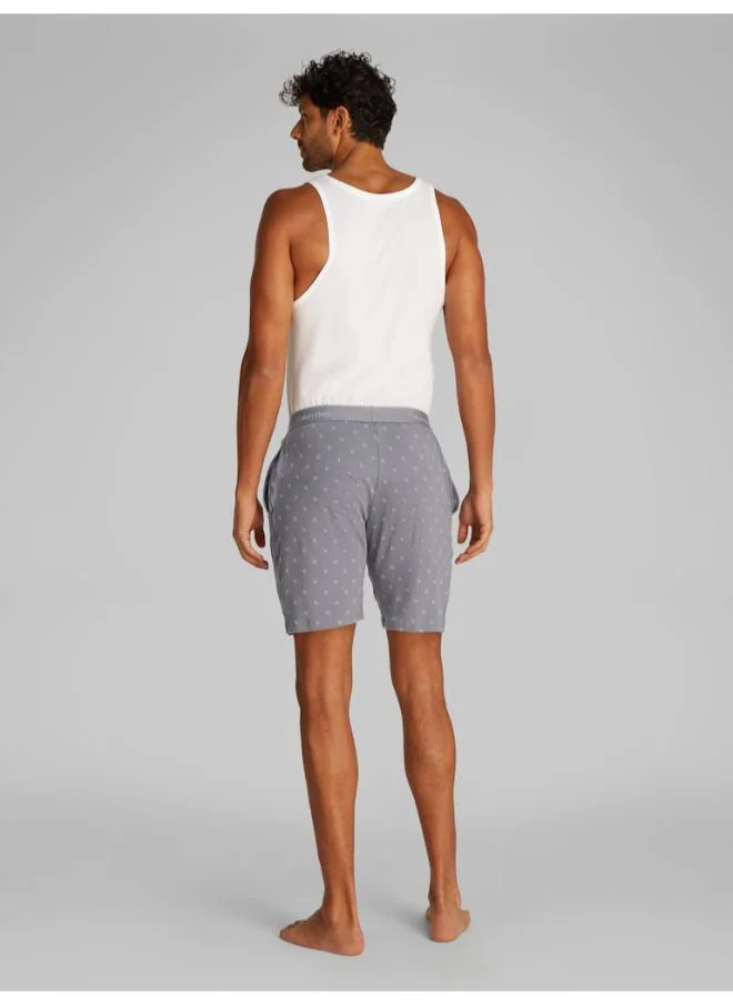CALVIN KLEIN Cotton Knitted Casual Shorts
