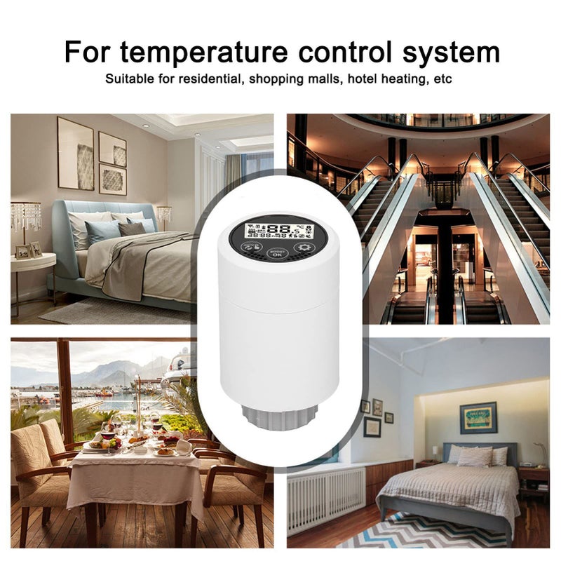 Zigbee Smart Thermostatic Radiator Valve with Mobile App Control - Image 3