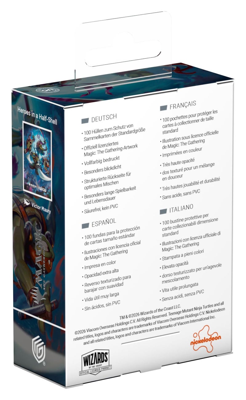 Ultimate Guard - Art Sleeves - Magic: The Gathering Universes Beyond - Teenage Mutant Ninja Turtles - Heroes in a Half Shell - Image 4