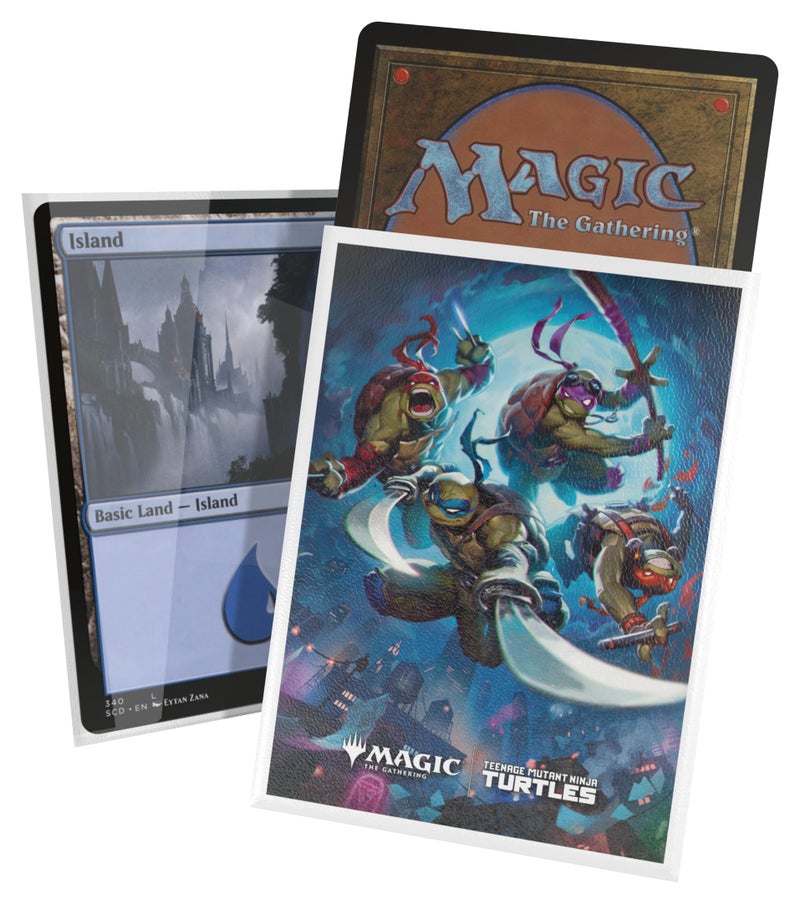 Ultimate Guard - Art Sleeves - Magic: The Gathering Universes Beyond - Teenage Mutant Ninja Turtles - Heroes in a Half Shell - Image 1