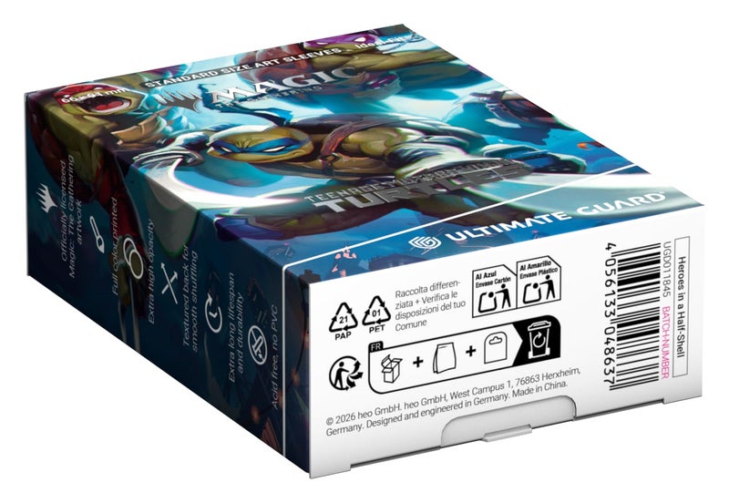 Ultimate Guard - Art Sleeves - Magic: The Gathering Universes Beyond - Teenage Mutant Ninja Turtles - Heroes in a Half Shell - Image 5