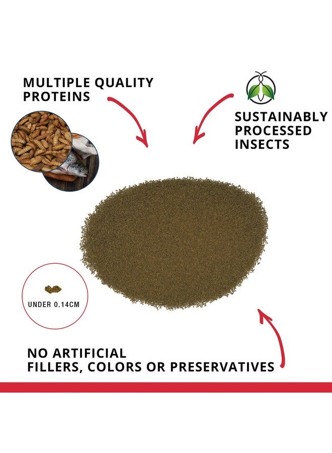 فلوفال طعام أسماك فلوفال باج بايتس للروبيان، حبيبات للأسماك الصغيرة والمتوسطة الحجم، 1.06 أونصة، A6931، بني - Image 2