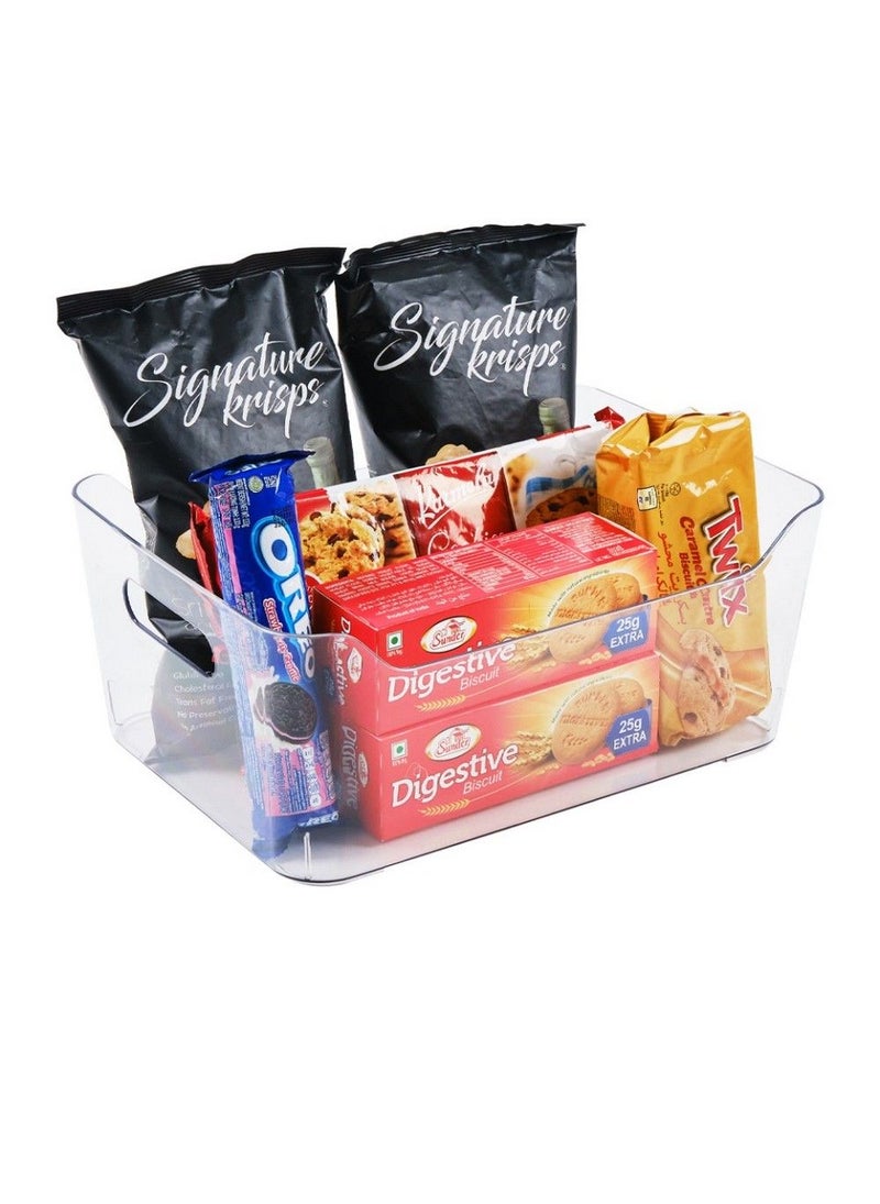Homesmiths Fridge & Pantry Storage Box Extra Large 36.9 X 29.8 X 17.8 Cm - Image 2