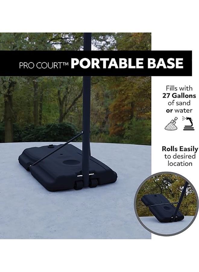 Life Time Lifetime Height Adjustable Portable Basketball System, 44 Inch Backboard  - Image 5