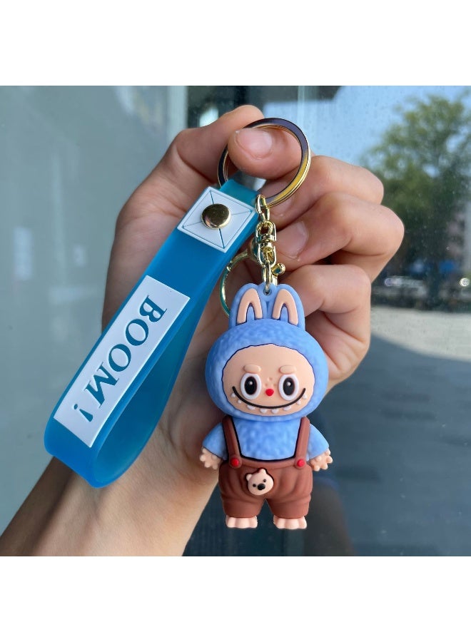 Labubu Key Chains Coke Little Sheep Dolls Schoolbag Pendants Car Key Chains