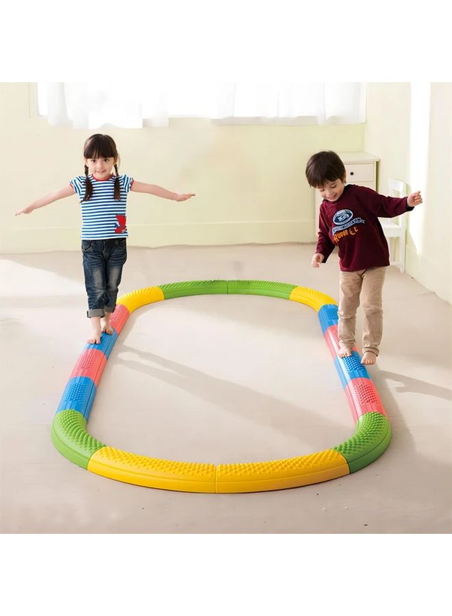 Balance Beams 4 Colors Indoor Outdoor Balance Board Fitness Toy Strength Coordination - Image 1