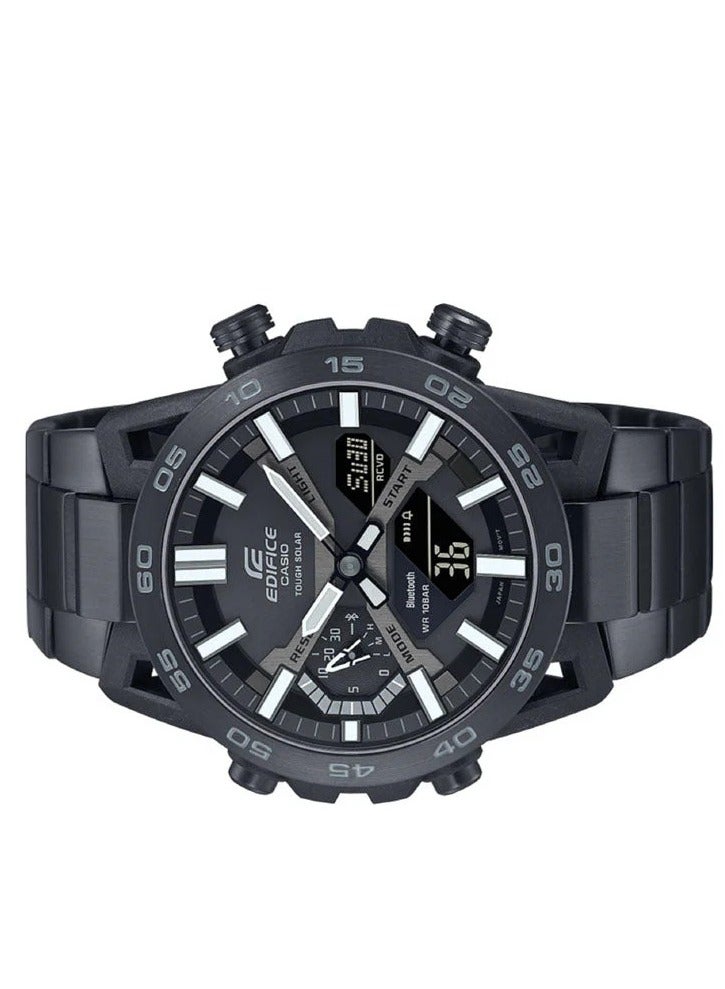 CASIO EDIFICE MEN'S WATCH SMARTPHONE LINK SOSPENSIONE - ECB-2000DC-1BDF - Image 2