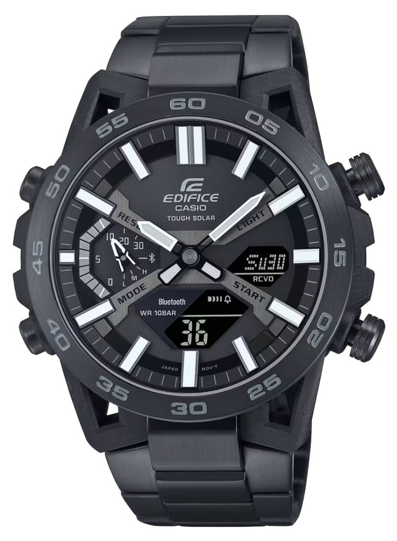 CASIO EDIFICE MEN'S WATCH SMARTPHONE LINK SOSPENSIONE - ECB-2000DC-1BDF - Image 1