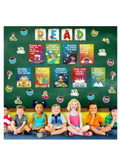 Generic Reading Educational Print Posters for Primary School Classroom Decorations to Encourage Reading for Wall Hanging, Printed by Up to Date Egypt, 45 Pieces - 0122143812.  - Image 4