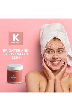 KOEC Azúcar Glow Exfoliator - Blanqueador y Exfoliante, Glow Blanqueador Exfoliante, Face Glow Exfoliator, Rejuvenate Face, Contains Granules, for Smoother Skin 100g  - Image 4
