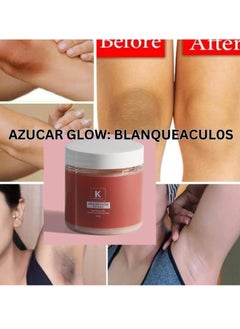 KOEC Azúcar Glow Exfoliator - Blanqueador y Exfoliante, Glow Blanqueador Exfoliante, Face Glow Exfoliator, Rejuvenate Face, Contains Granules, for Smoother Skin 100g  - Image 5