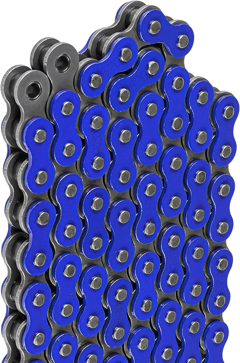 Caltric Blue Drive Chain for Yamaha Warrior 350 YFM350X (1987-2004) - Image 4