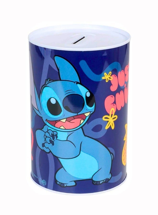 STOR METALLIC COIN BOX STITCH PALMS MONEY BANK - Image 1