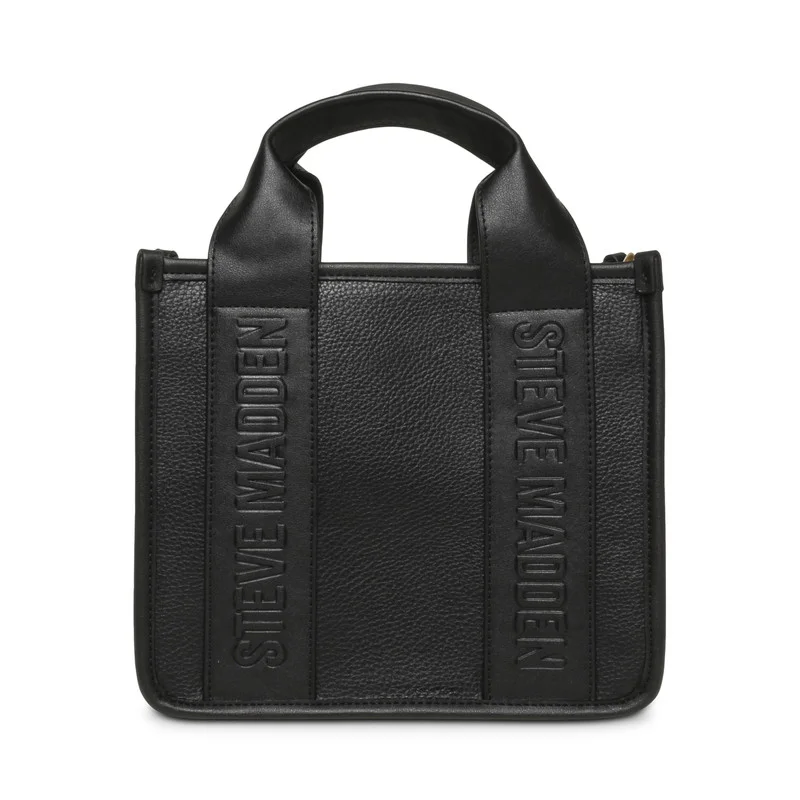 Bwebber-e Women's Black Satchel Bag