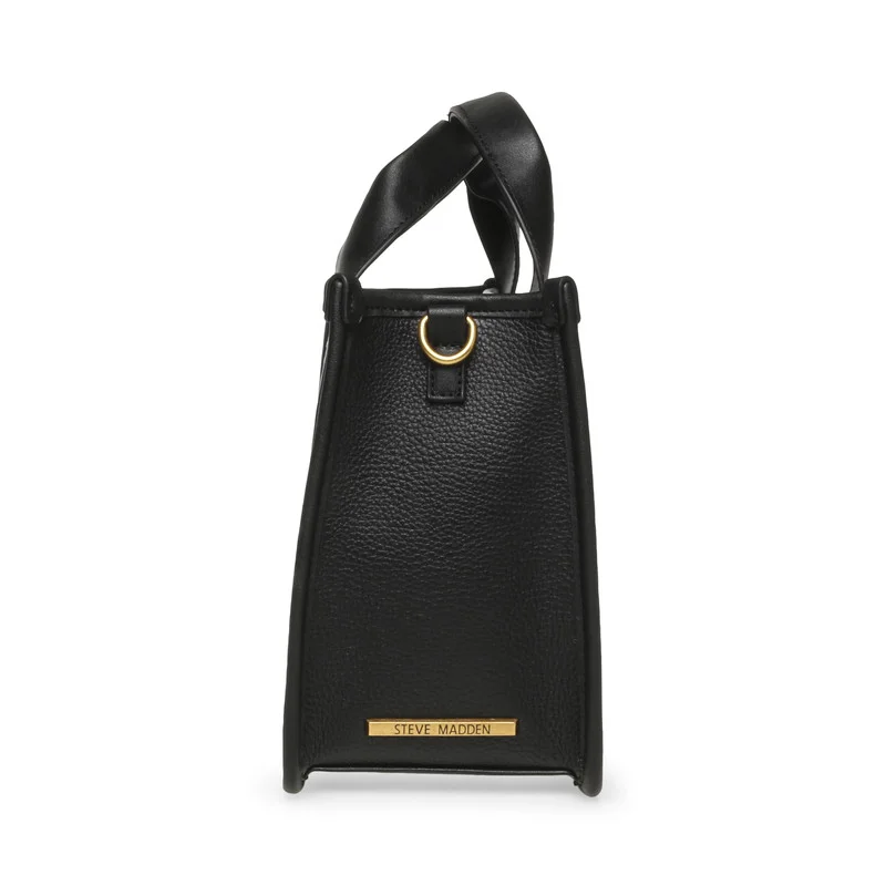 Steve Madden  Bwebber-e Women's Black Satchel Bag for Women | Best Price UAE