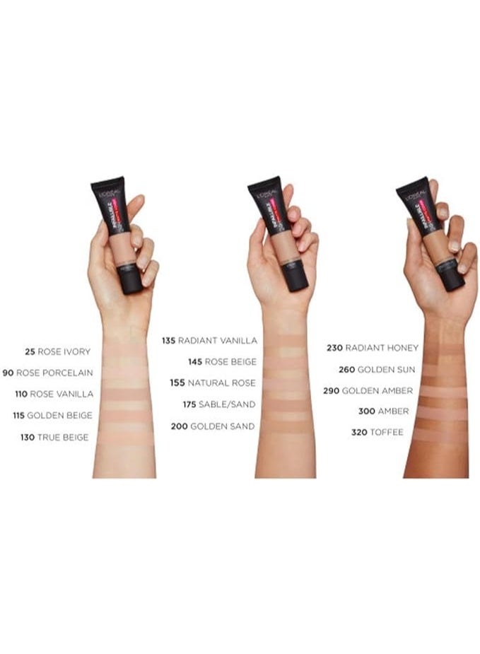 لوريال باريس كريم أساس إنفاليبل 24 ساعة مطفي 30 مل - 175 ساند - Image 3