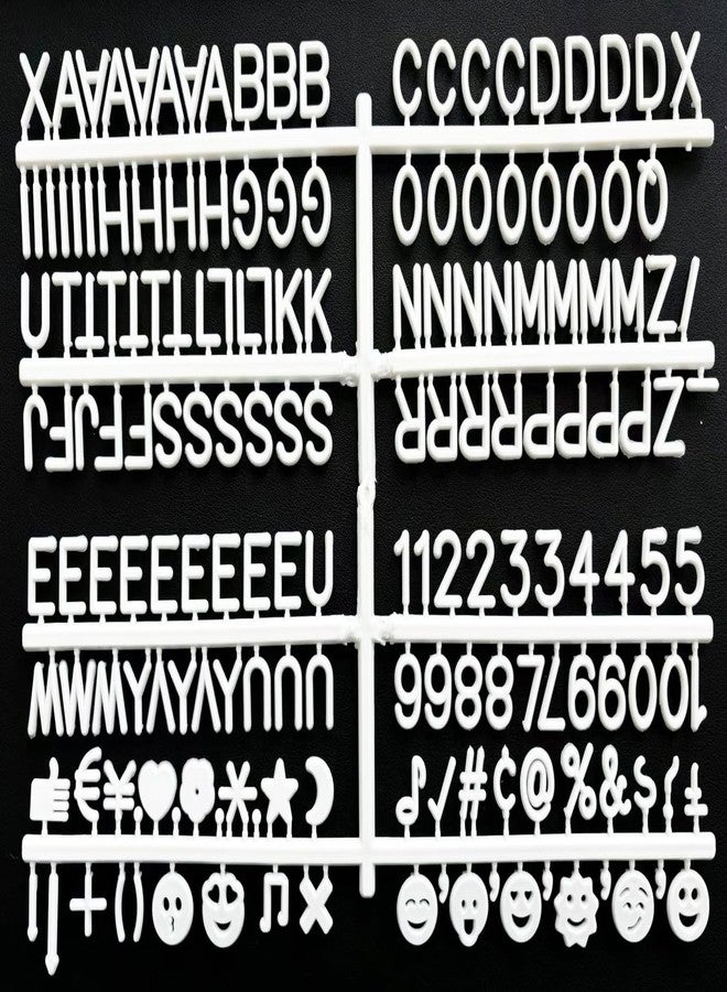 Hiflyer Letter Board Letters Only for Flet Letter Boards, Plastic Letter Board Sign Message Board Letters, Word Board with Letters, Numbers & Symbols Felt Letters for Changeable Changeable Letter Boards (170) - Image 2