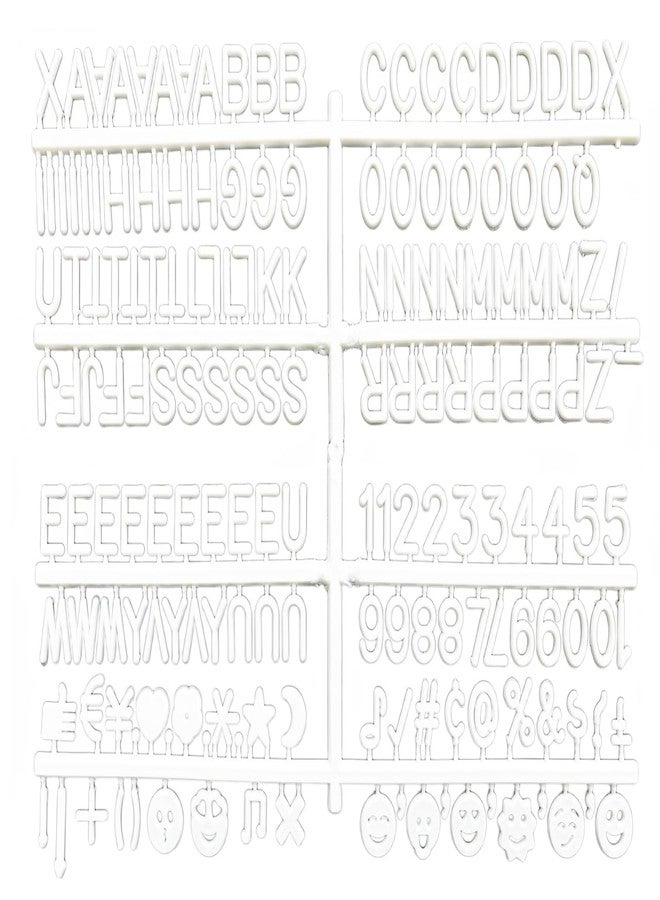 Hiflyer Letter Board Letters Only for Flet Letter Boards, Plastic Letter Board Sign Message Board Letters, Word Board with Letters, Numbers & Symbols Felt Letters for Changeable Changeable Letter Boards (170) - Image 1