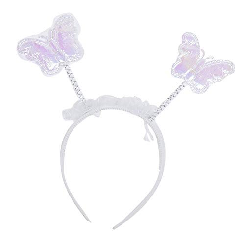 AK ANOLIHK Nylon Fairy Butterfly Wings Costume For Baby Girl (Fba White Wings) - Image 3