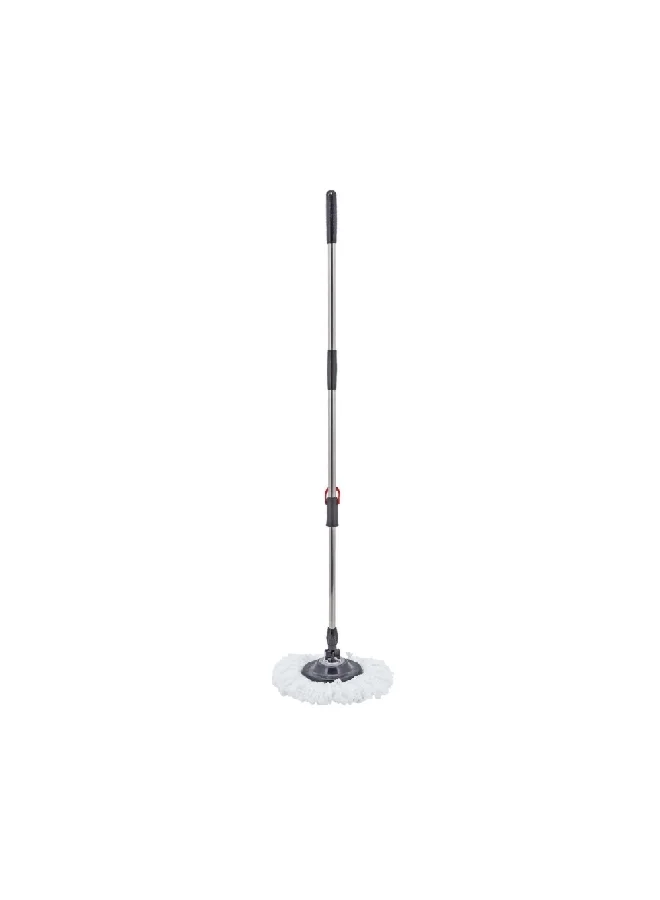 TATAY Stainless Steel Telescopic Mop with Microfiber Twister Multicolour 50.39 x 6.69 x 6.69 inch 1103800