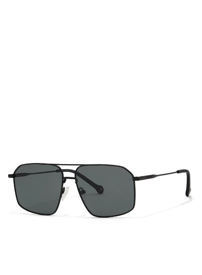 30 سندايز نظارات شمسية رجالية كلاسيكية بتصميم طيار حماية من الأشعة فوق البنفسجية  أسود