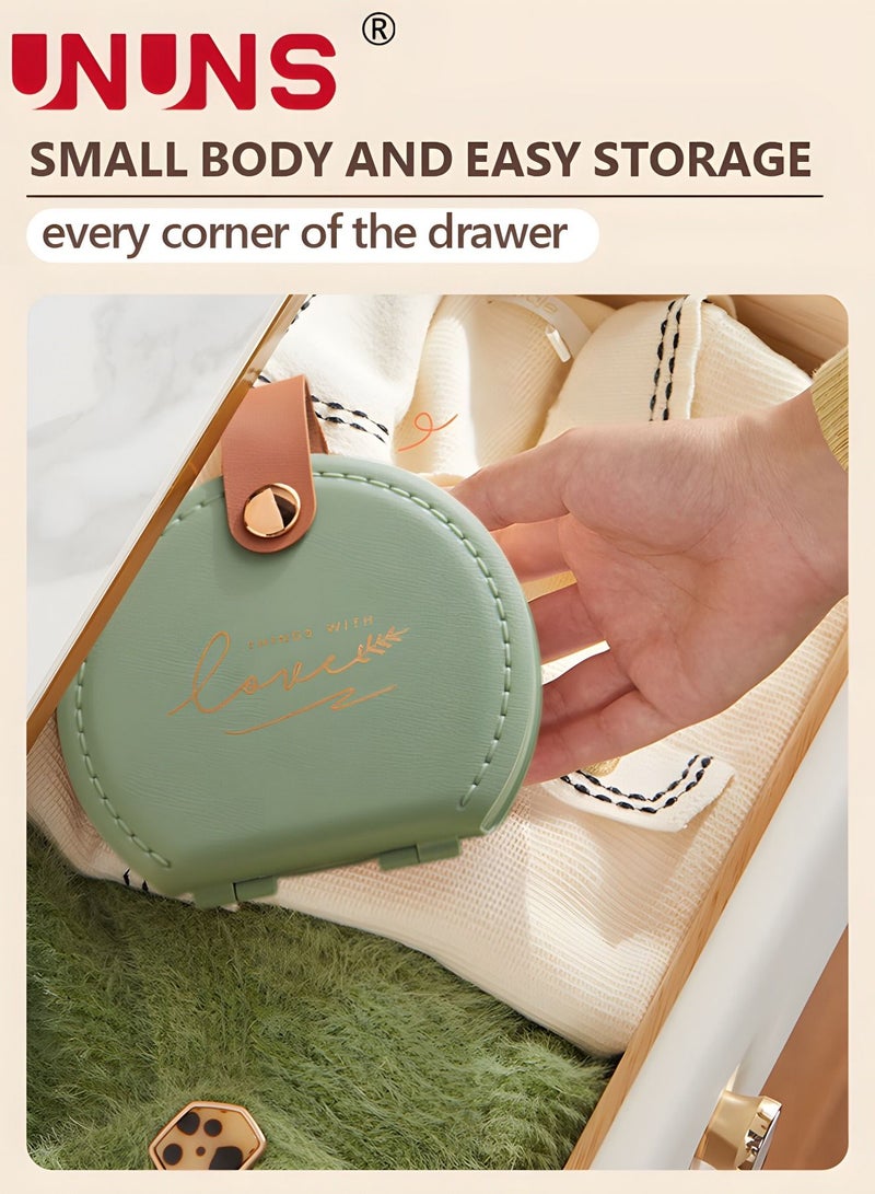 UNUNS Sewing Kit,Portable Sewing Kits Box For Easy Carrying And Storage,Sewing Thread Accessories,Household Sewing Supplies,Suitable For Student,Travel,Home,Green  - Image 4