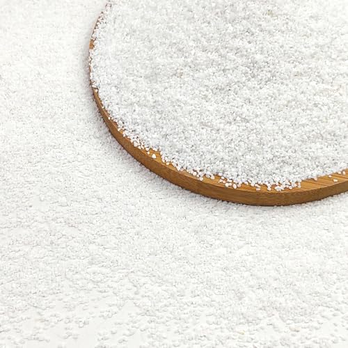 FANTIAN 5 lbs Aquarium White Sand, 0.4-0.8 mm Aquarium Substrate for Fish Tank. Decorative Sand for Fish Tank, Paintings, Plants Potted, Fire Pits, Candle, Vase and Crafts - Image 1