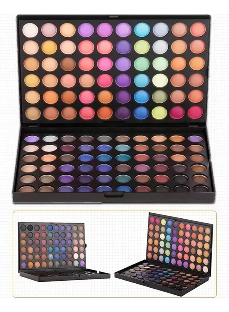 هويتك لوحة ظلال العيون الاحترافية المكونة من 120 لونًا، غير لامعة ولامعة، موديل رقم (03) - Image 5