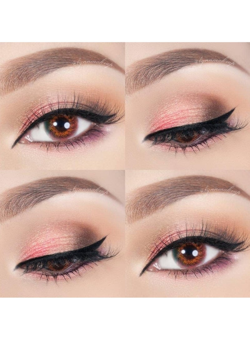 هويتك لوحة ظلال العيون الاحترافية المكونة من 120 لونًا، غير لامعة ولامعة، موديل رقم (03) - Image 4