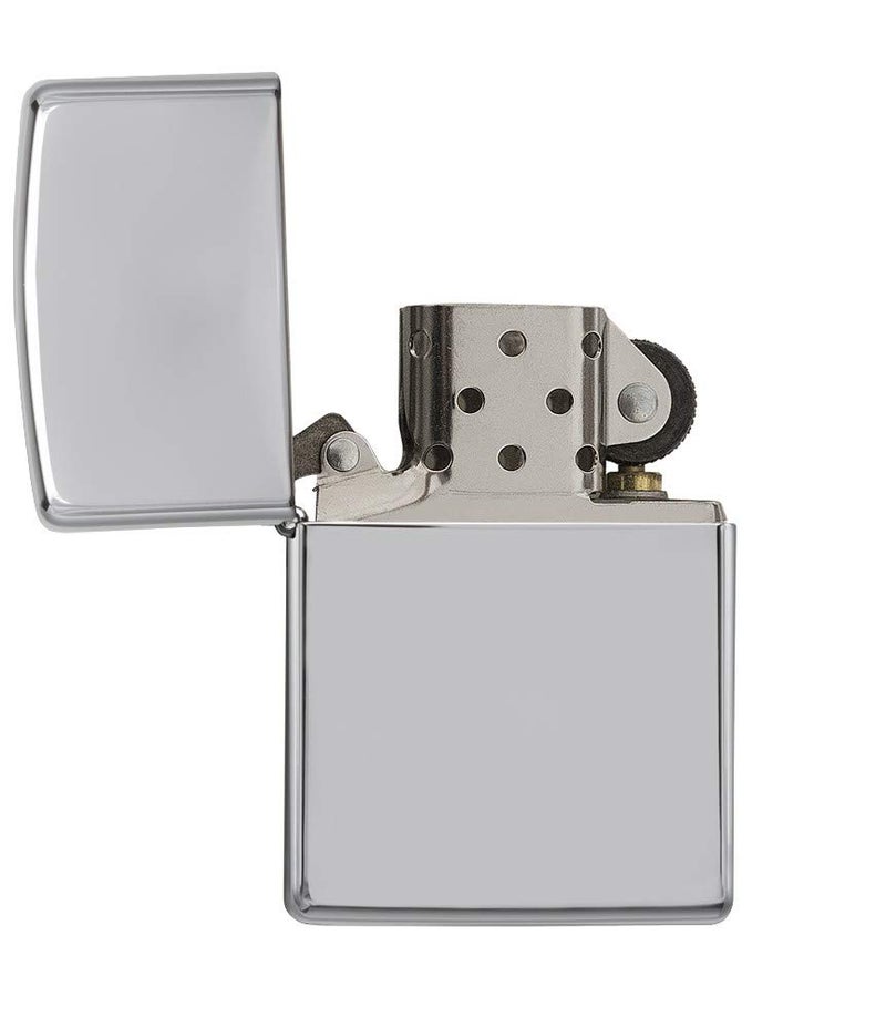 Zippo Classic High Polish Chrome Pocket Lighter - Image 4