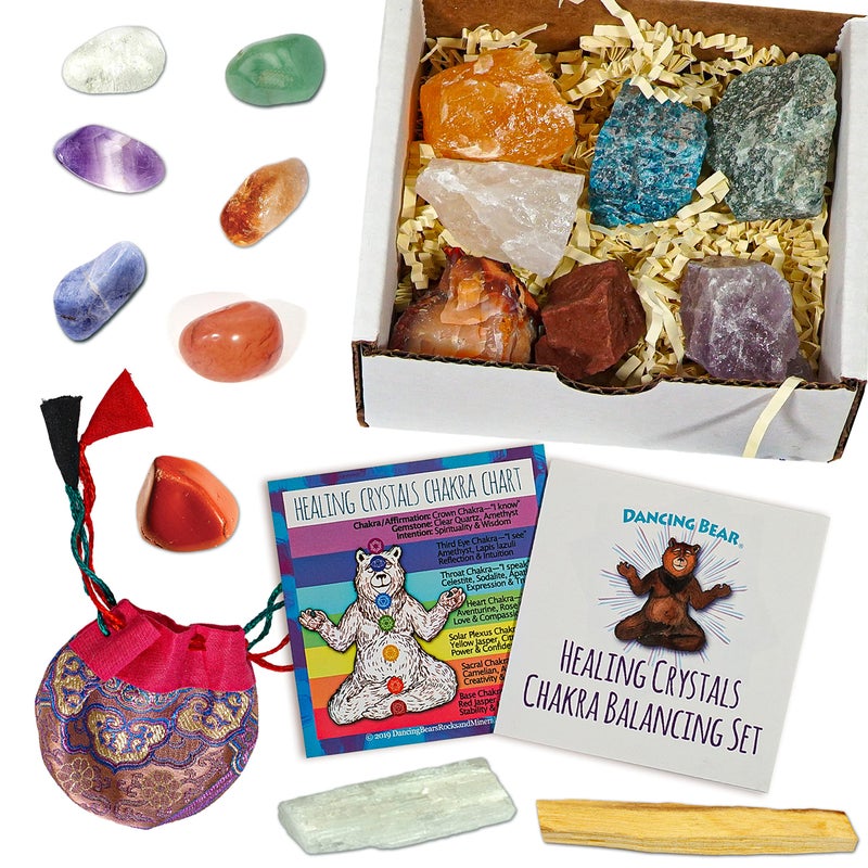 Dancing Bear DANCING BEAR Chakra Stone Starter Set 