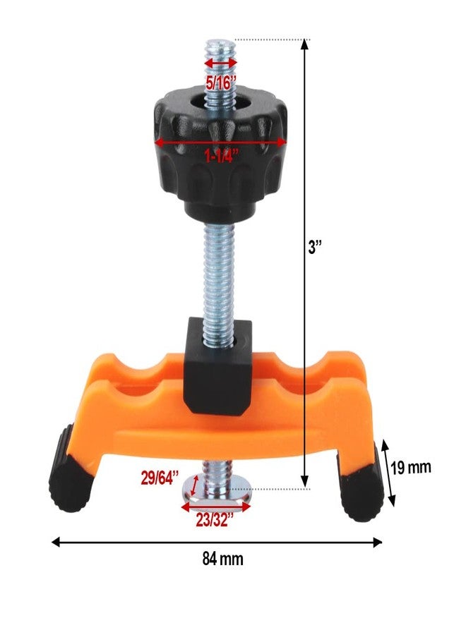 O'skool Multi-Positionable T-Track Hold Down Clamp Kit for CNC Router, Metalworking and Woodworking T-Slot T-Track, 2 Pack - Image 3