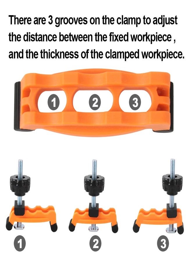 O'skool Multi-Positionable T-Track Hold Down Clamp Kit for CNC Router, Metalworking and Woodworking T-Slot T-Track, 2 Pack - Image 4