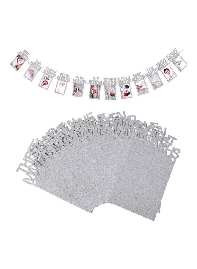 نيبمينينت إطار صورة لعيد ميلاد الطفل الأول 22 x 13سم - Image 1