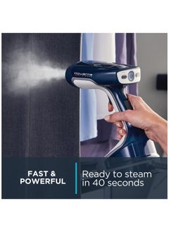 Rowenta DR8120 X-Cel Powerful Handheld Garment and Fabric Steamer Stainless Steel Heated Soleplate with 2 Steam Options 1600-Watts White  - Image 4