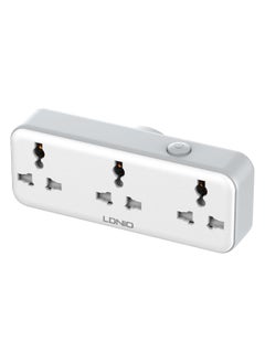 LDNIO 3 Power Socket Extension with Type C PD Port and USB QC3.0 fast charging Port Rotatable power strip  - Image 1