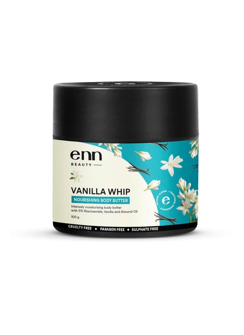 Enn Beauty Vanilla Whip Nourishing Body Butter  48 Hrs Moisturization and Restore Skin Barrier With Vanilla Extract  5% Niacinamide and Almond Oil For Soft and Supple Skin Reduce Fine lines